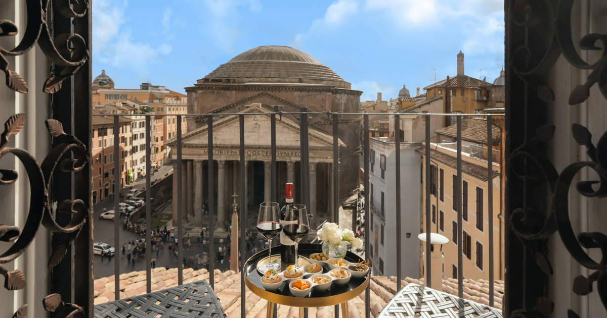 Este es el hotel más antiguo (y con mejores vistas) de Roma