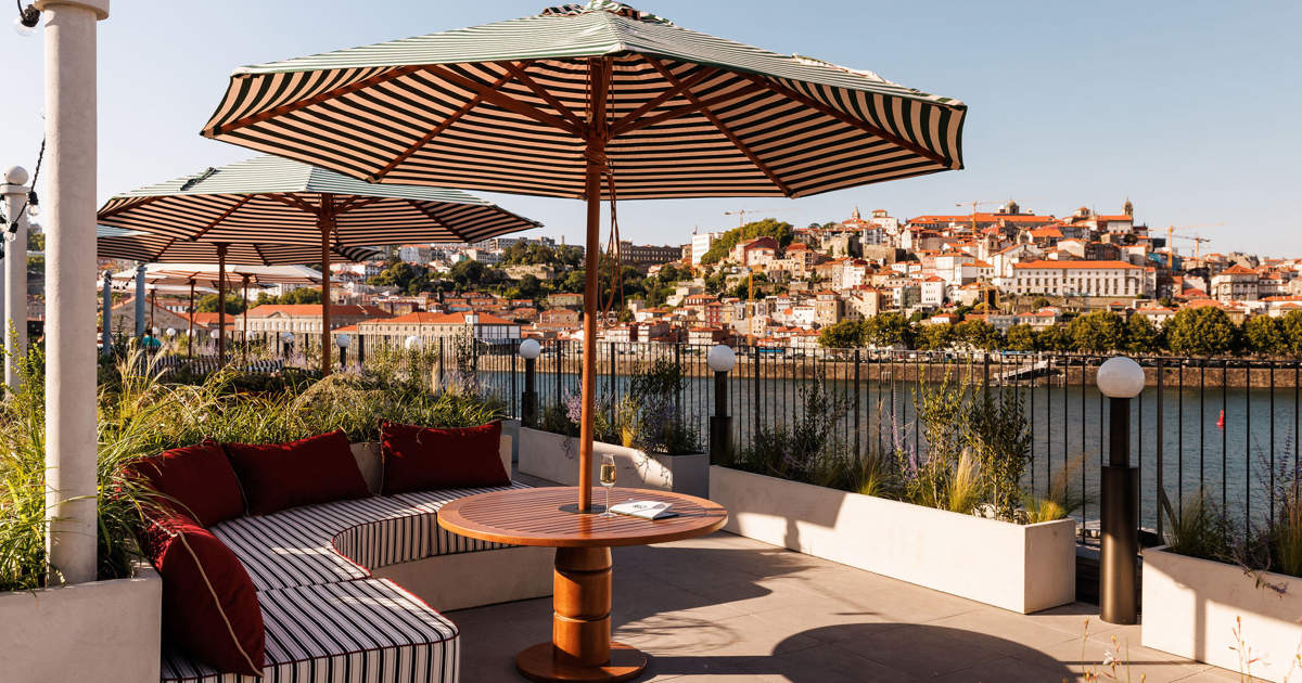 El hotel de Oporto que aúna pasado industrial, lujo hogareño y las mejores vistas de la ciudad
