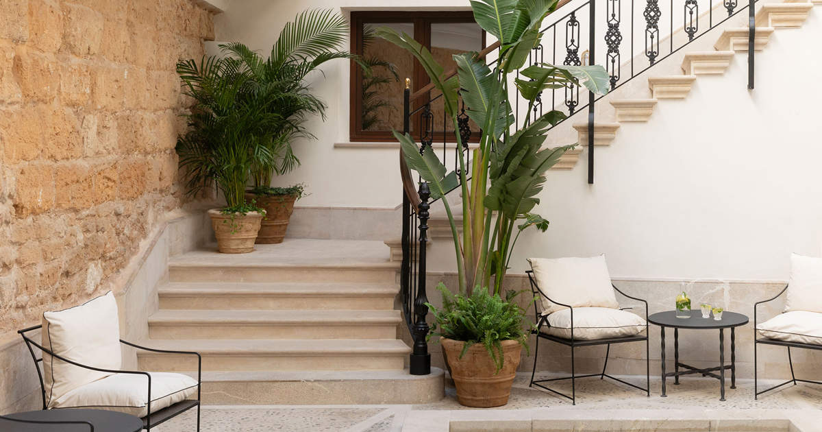 El hotel de Palma de Mallorca que resucita la casa de un pintor