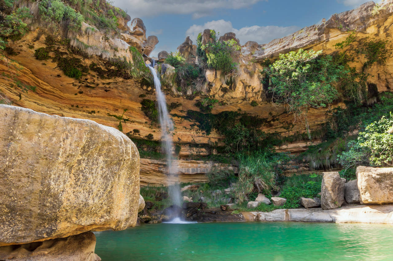 El pueblo de Teruel repleto de piscinas naturales, pozas y cascadas